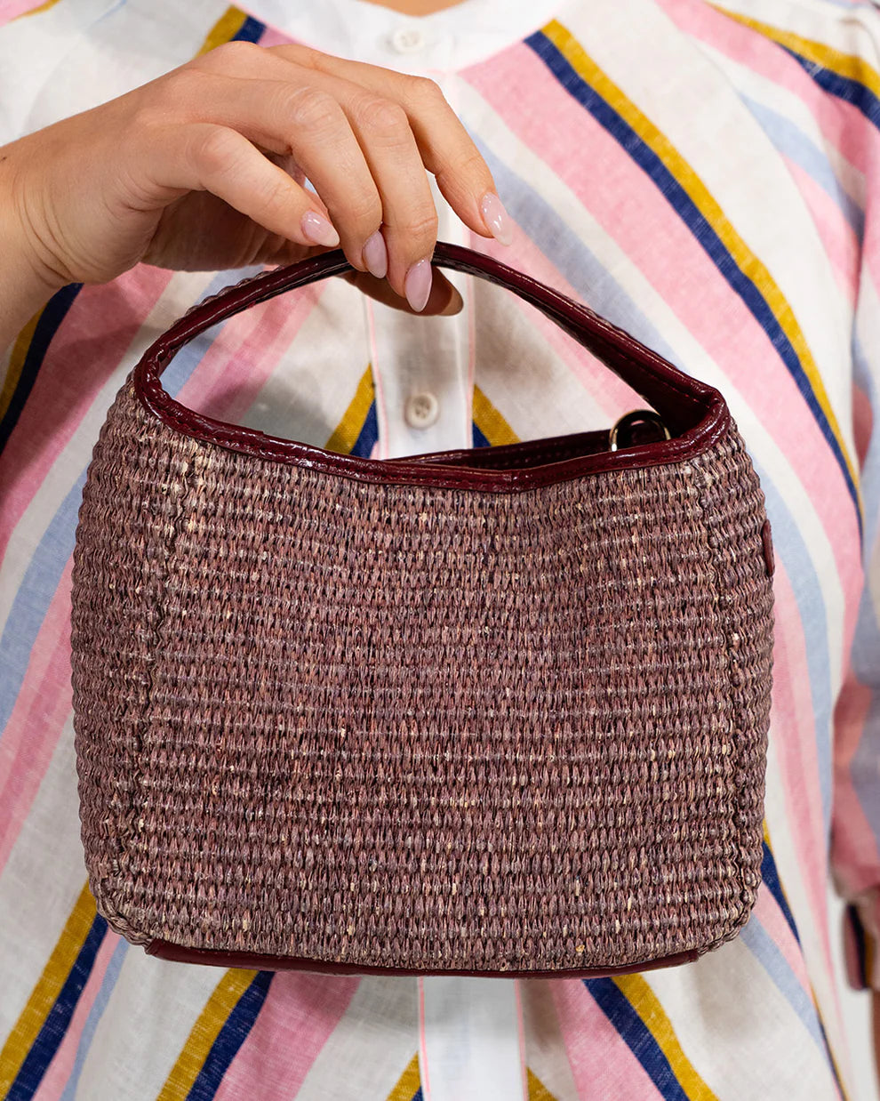 Linton Crossbody - Burgundy