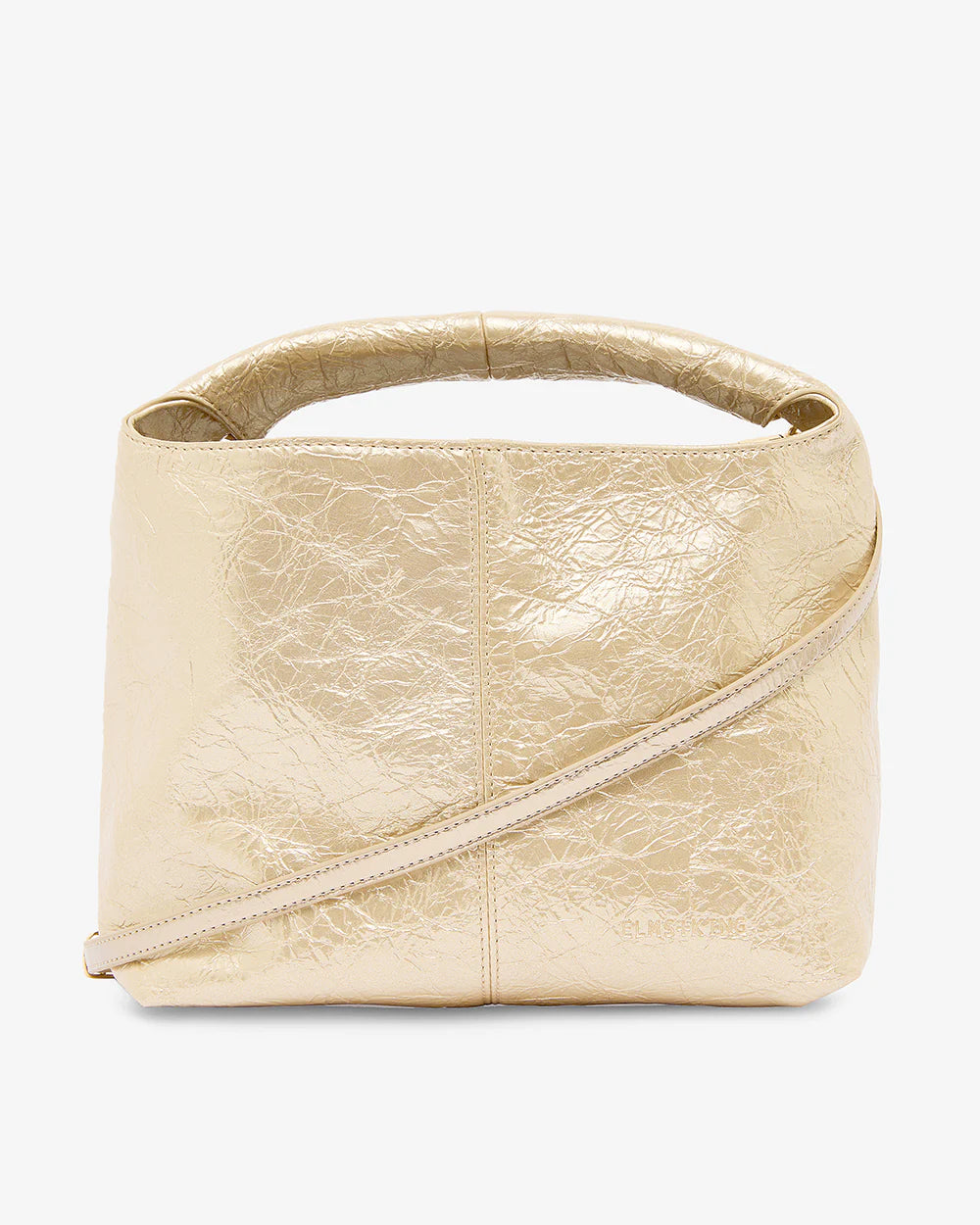 Linton Crossbody - Light Gold Crinkle