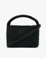 Linton Crossbody - Black Plait