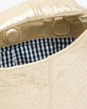 Load image into Gallery viewer, Linton Crossbody - Light Gold Crinkle

