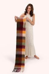 Molly Cosy Scarf - Russet Mix
