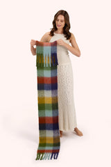 Molly Cosy Scarf - Navy Mix