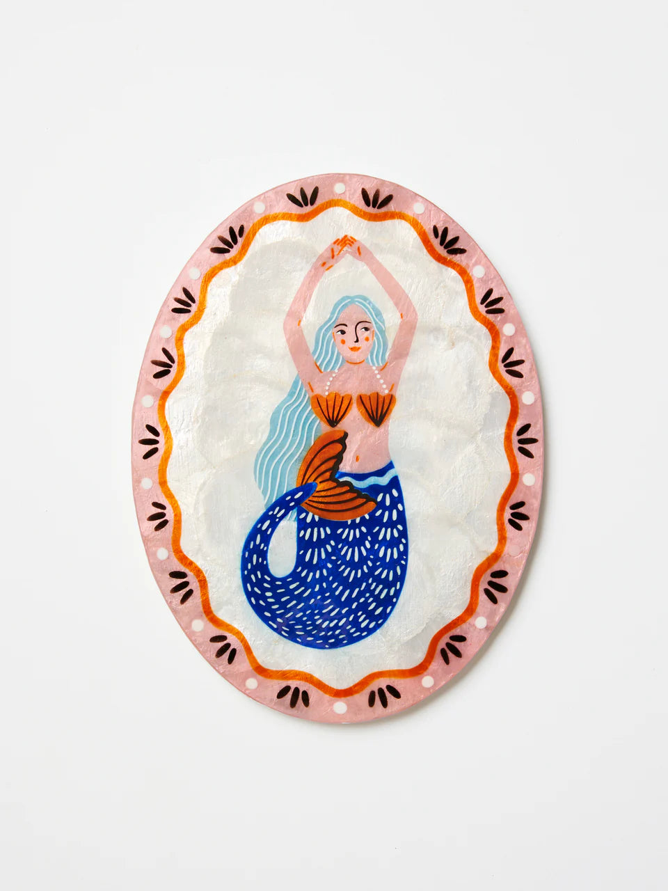 Mermaid Pearl Fan Tile