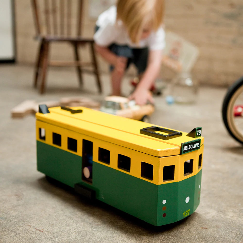 Melbourne Tram Iconic Wooden Toy