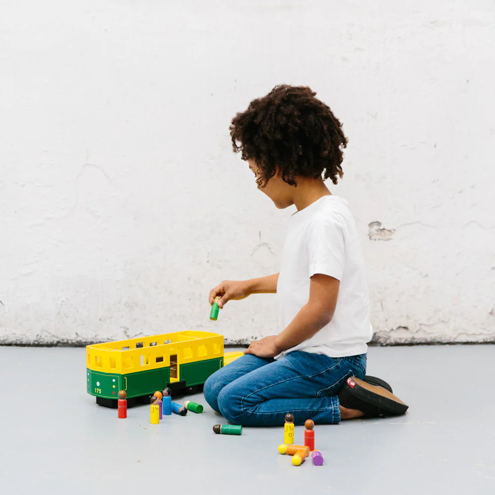 Melbourne Tram Iconic Wooden Toy