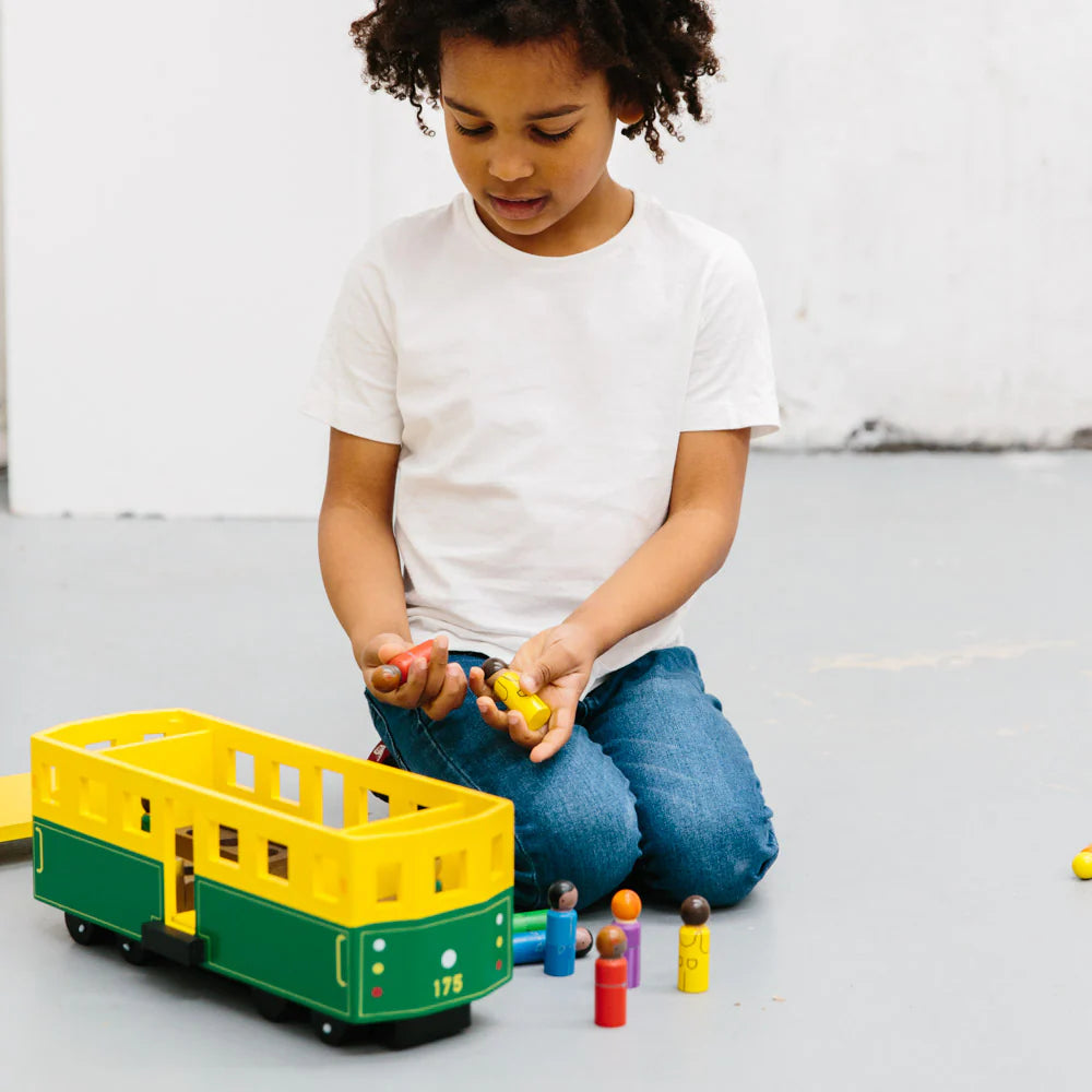 Melbourne Tram Iconic Wooden Toy