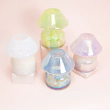 Mushroom Candle Lamp Black