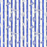 Orange/Blue Scrunchies Set