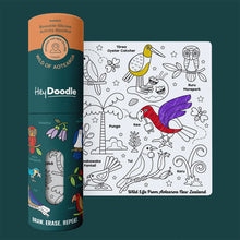Load image into Gallery viewer, Wild of Aotearoa Mini Colouring &amp; Doodle Mat

