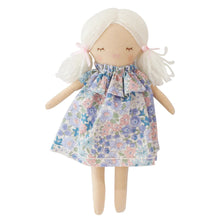 Load image into Gallery viewer, Mini Matilda Asleep Awake 24cm Liberty Blue
