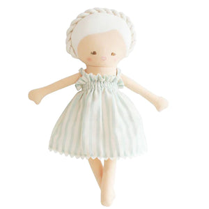 Baby Daisy Doll 28cm - Sage Stripe