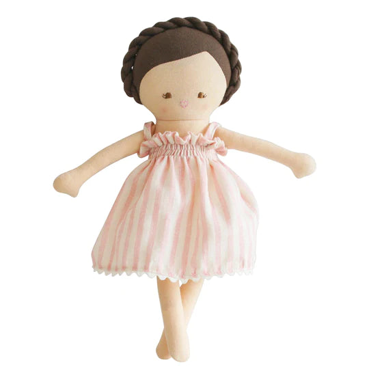Baby Daisy Doll 28cm - Pink Stripe