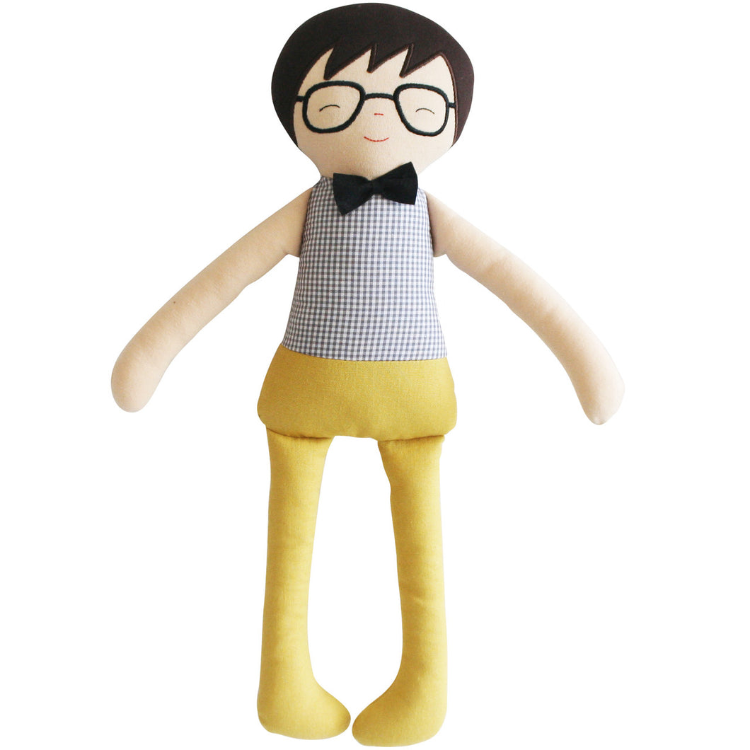 Ted Boy Doll 40cm Gingham