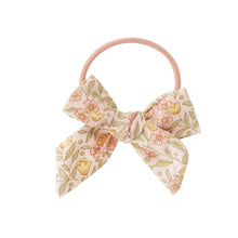 Load image into Gallery viewer, Bow Hair Tie Set Blossom Lily Pink
