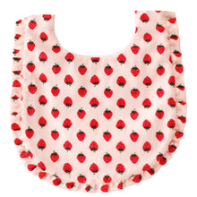 Load image into Gallery viewer, Ruffle Edge Bib Strawberry
