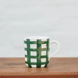 Mug - Emerald Green Gingham