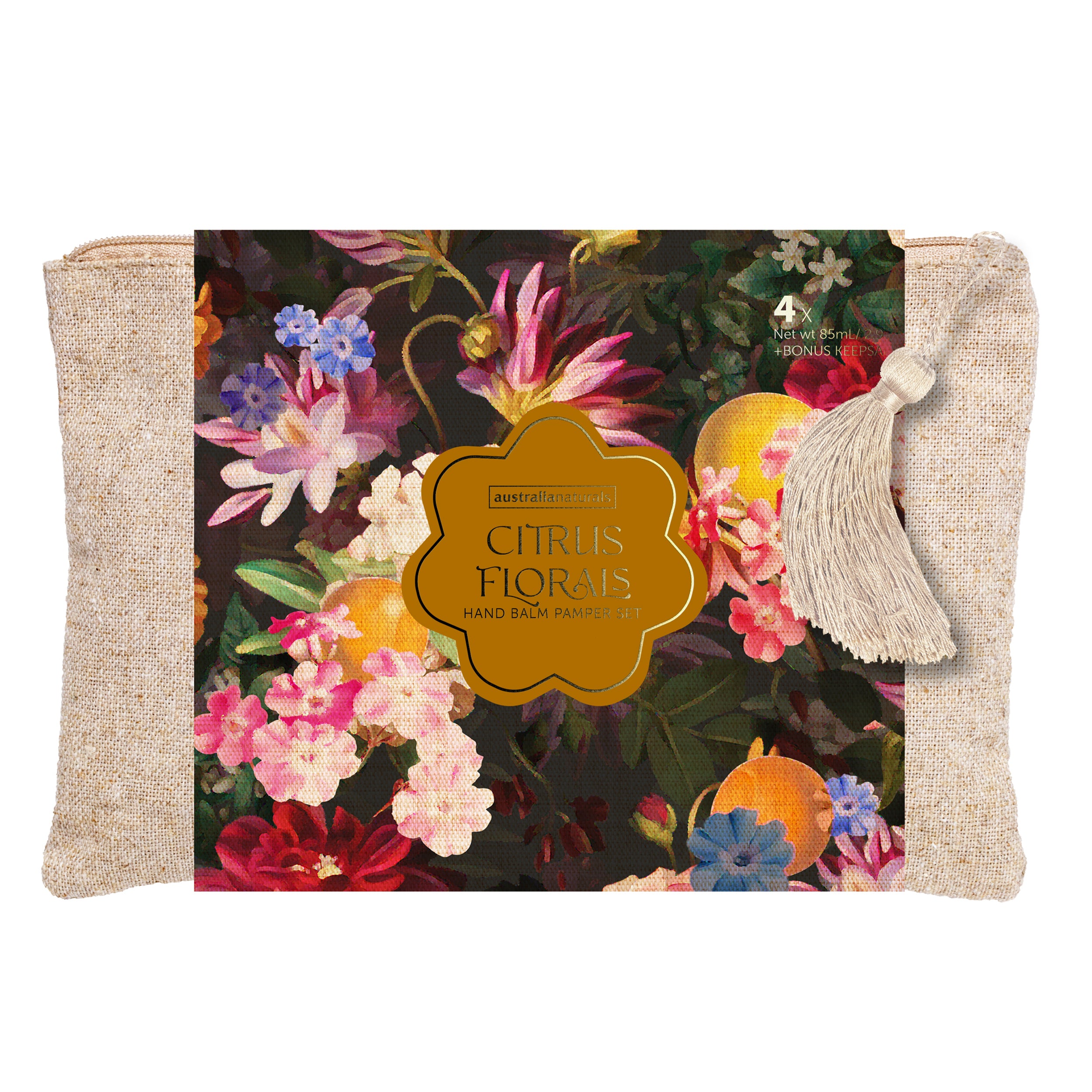 Citrus Florals Hand Balm Gift Set