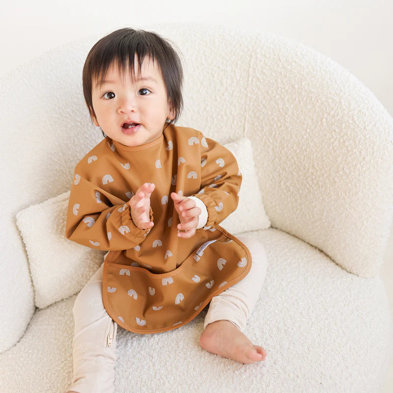 Messy Bib - Caramel Rainbow