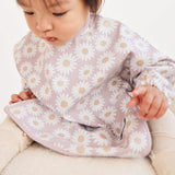 Messy Bib - Lilac Daisy