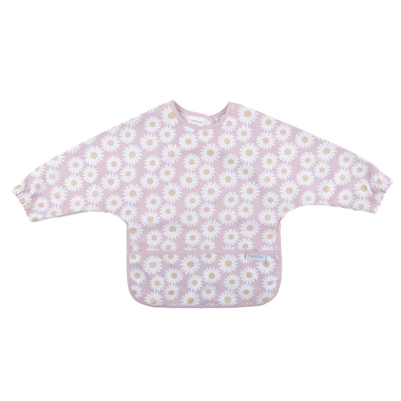 Messy Bib - Lilac Daisy