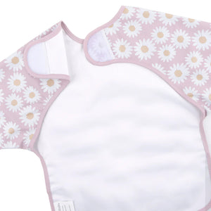 Messy Bib - Lilac Daisy