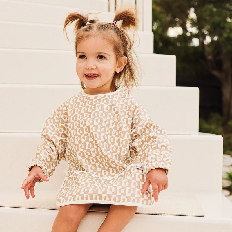 Messy Bib - Neutral Sunrise