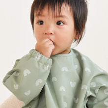 Load image into Gallery viewer, Messy Bib - Sage Rainbow
