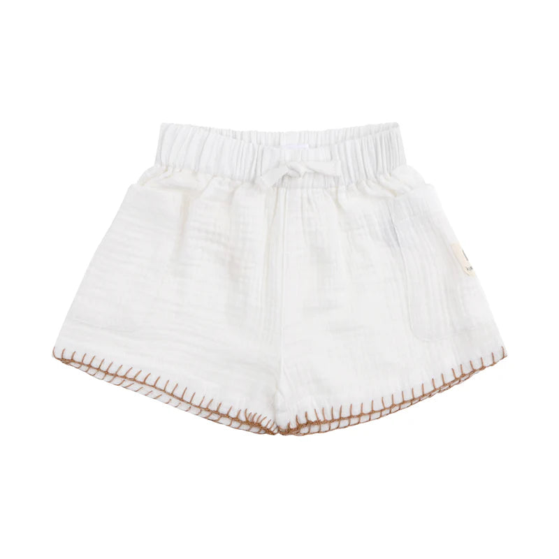 Woven Short - Coconut