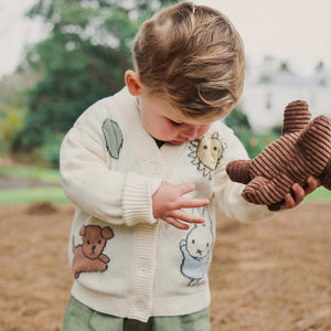 Miffy Knit Cardigan - Pristine