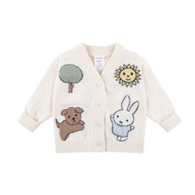 Load image into Gallery viewer, Miffy Knit Cardigan - Pristine
