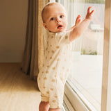 Day or Night Onesie Short Sleeve - Beach