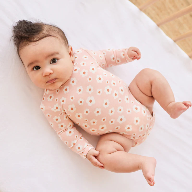 Comfy Bodysuit Long Sleeve - Blossom