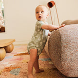 Comfy Bodysuit Short Sleeve - Palm Tree