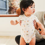 Comfy Bodysuit Short Sleeve - Underwater World