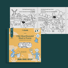Load image into Gallery viewer, Old MacDonald Had a Farm Tales - Reusable Colouring Book
