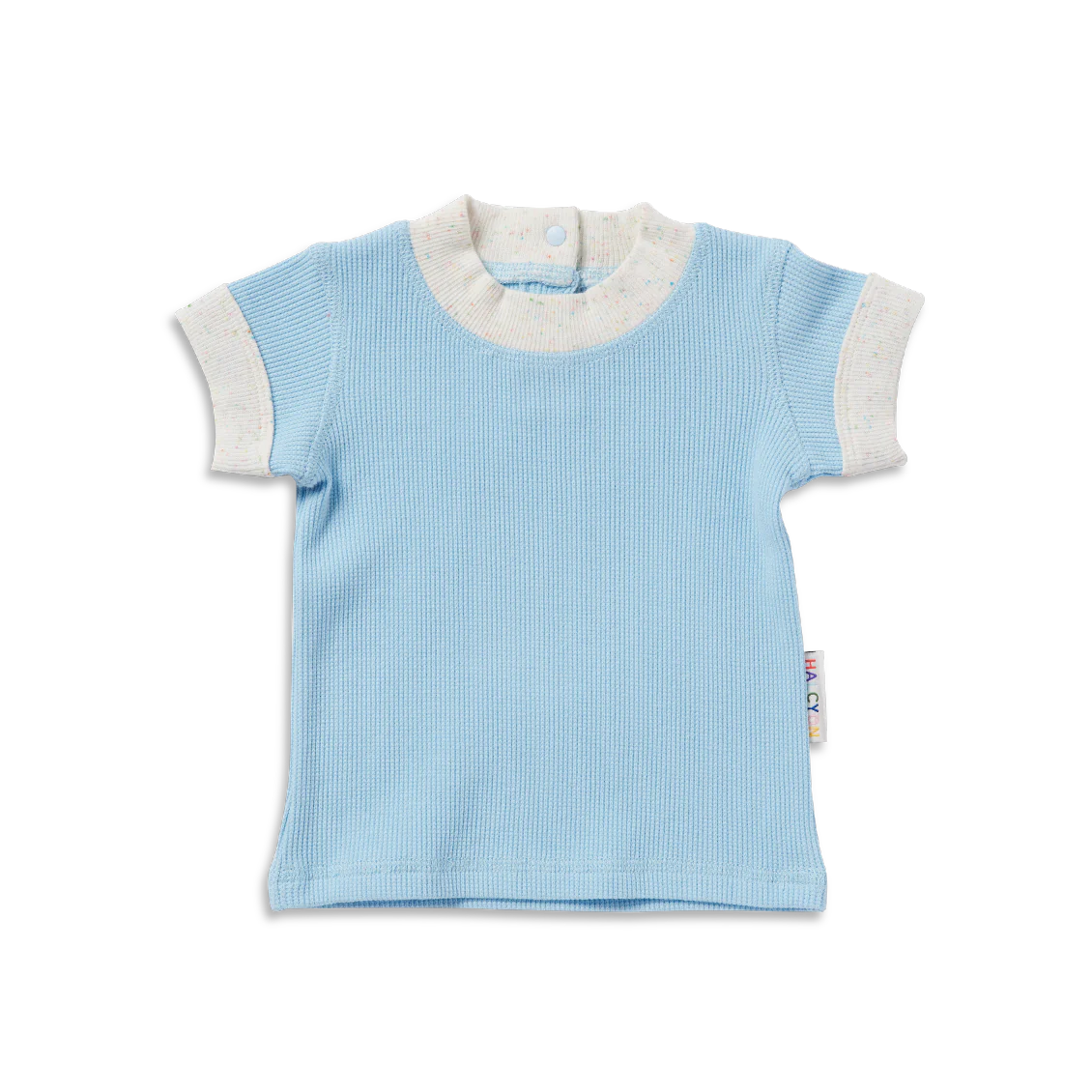 Sky Blue Organic Tee Short Sleeve