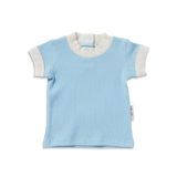 Sky Blue Organic Tee Short Sleeve