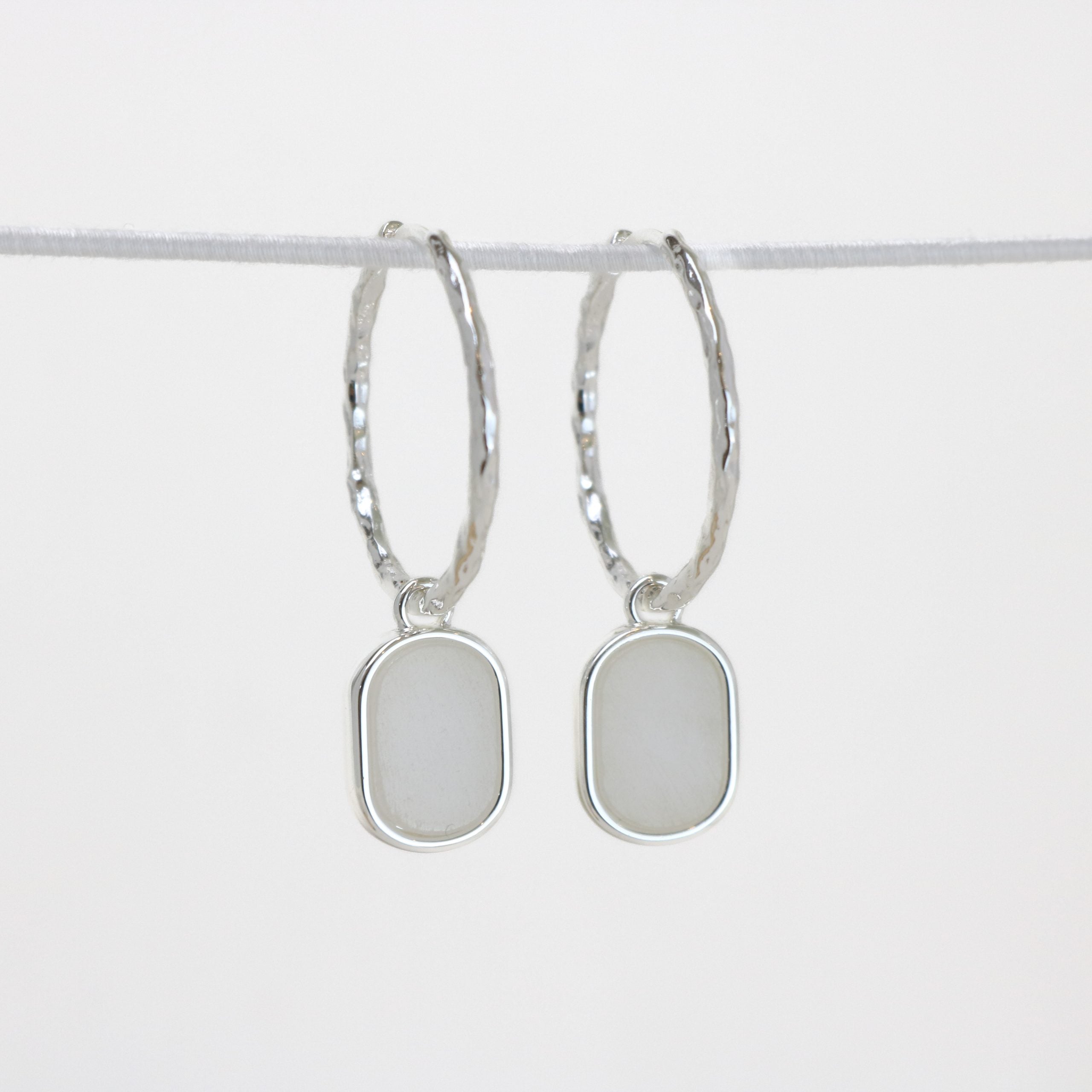 Oriya Earrings - Silver