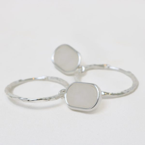 Oriya Earrings - Silver