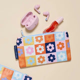 Tiny Zip Pouch – Square Garden