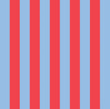Barrel Bag – Red Blue Stripe