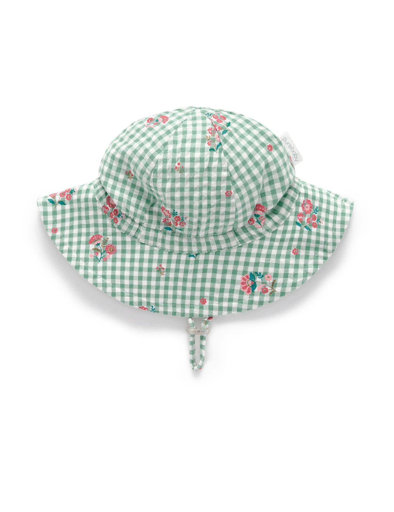 Frida Gingham Sun Hat