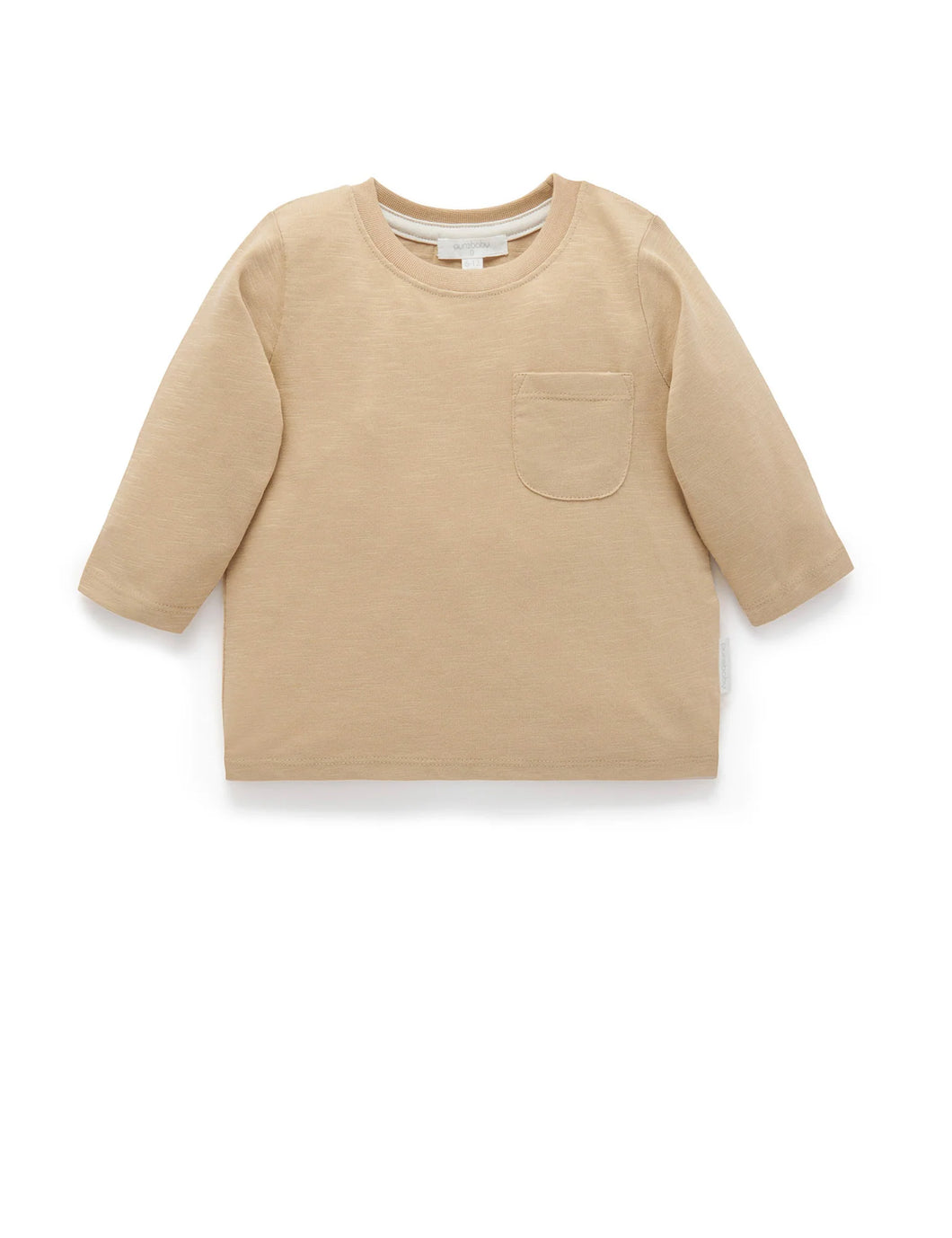 Basic Long Sleeve Tee Biscuit