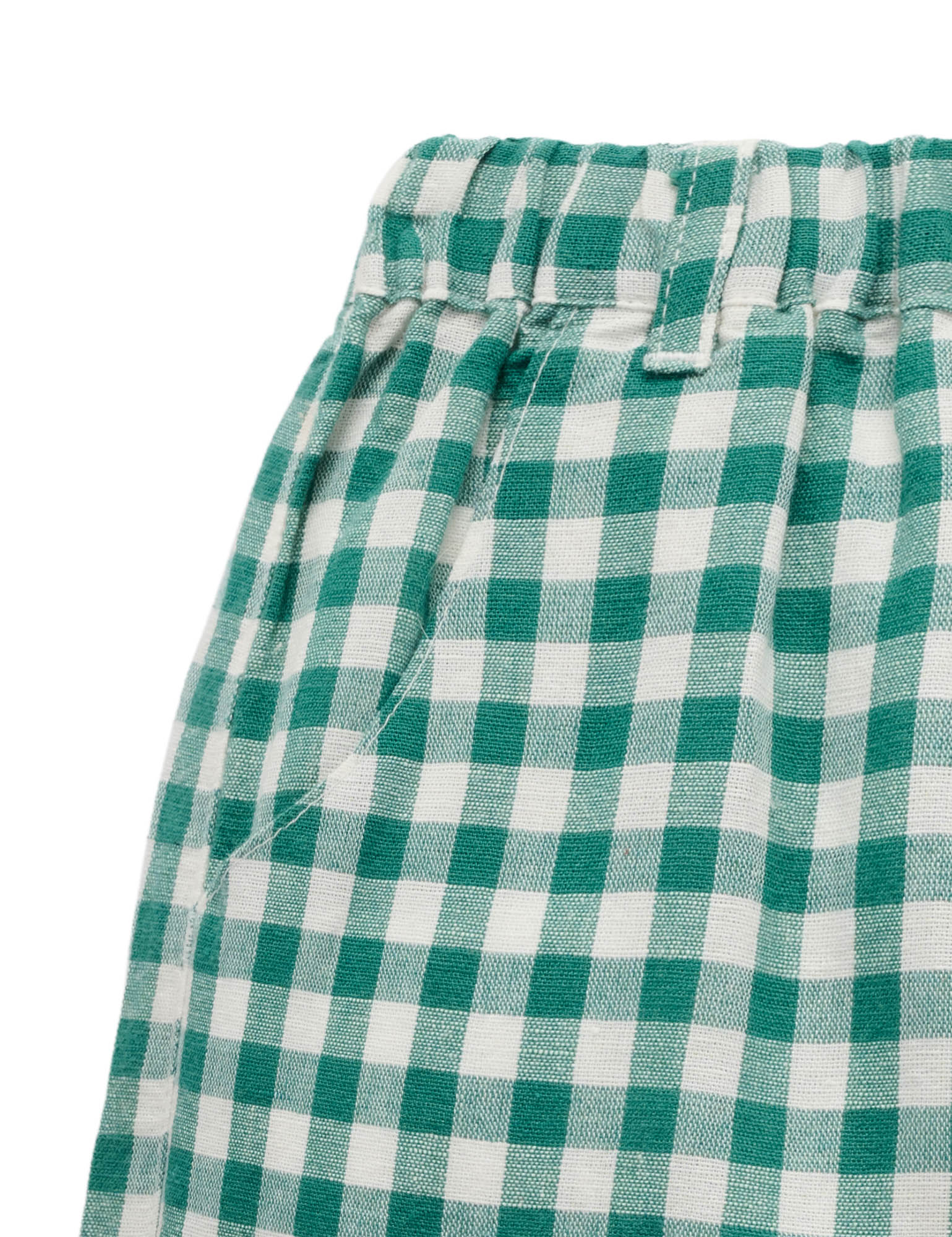 Festive Gingham Shorts