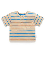 Striped Henley Tee