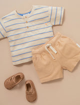 Striped Henley Tee