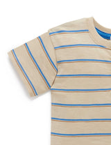 Striped Henley Tee