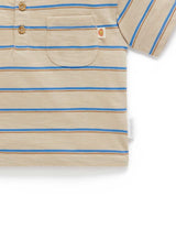 Striped Henley Tee