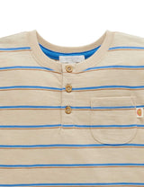 Striped Henley Tee