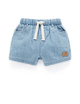 Pull On Denim Shorts